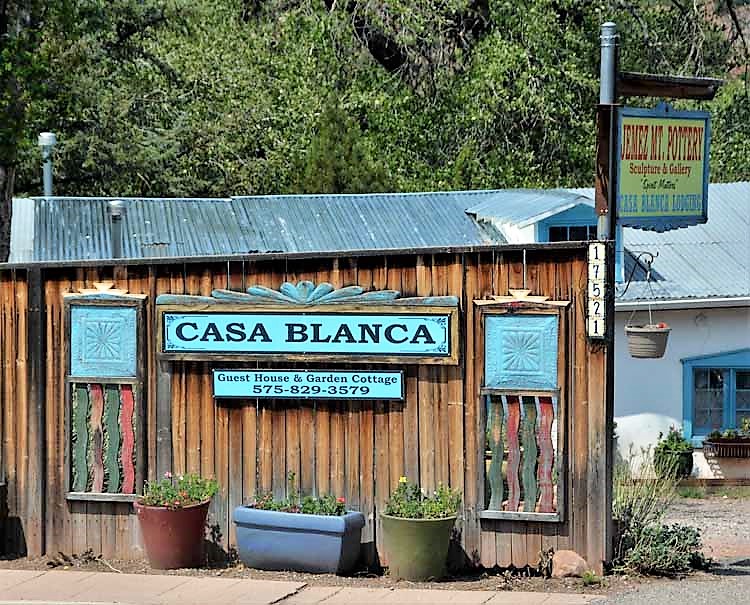 town shop sign